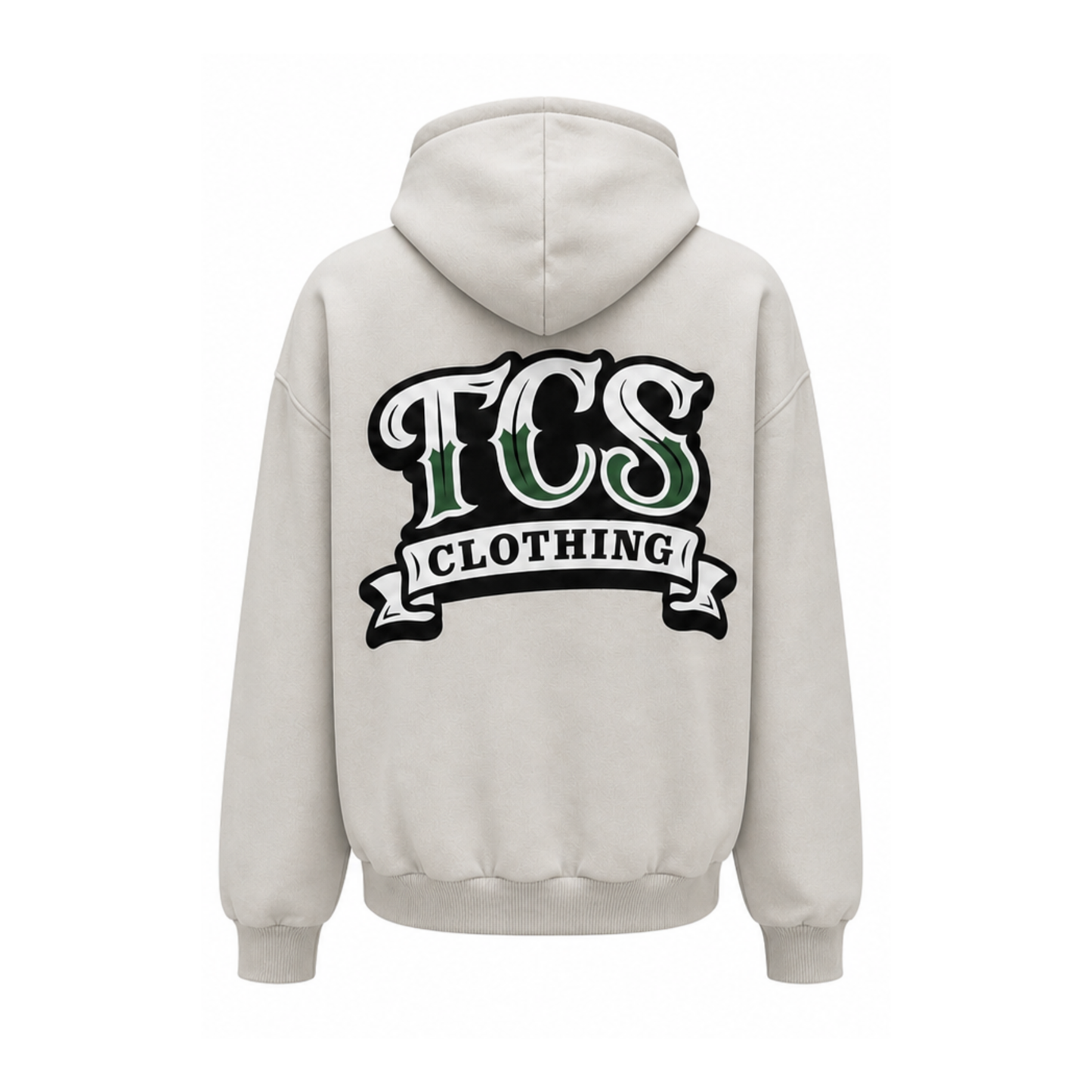 TCS Cream Graphic hoodie