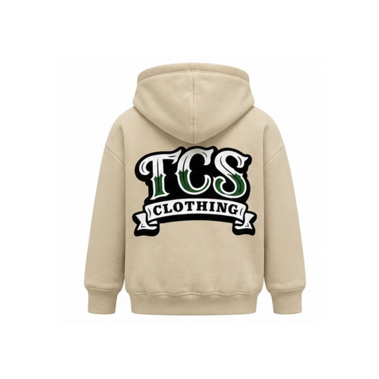 TCS Beige Toddler Graphic Hoodie