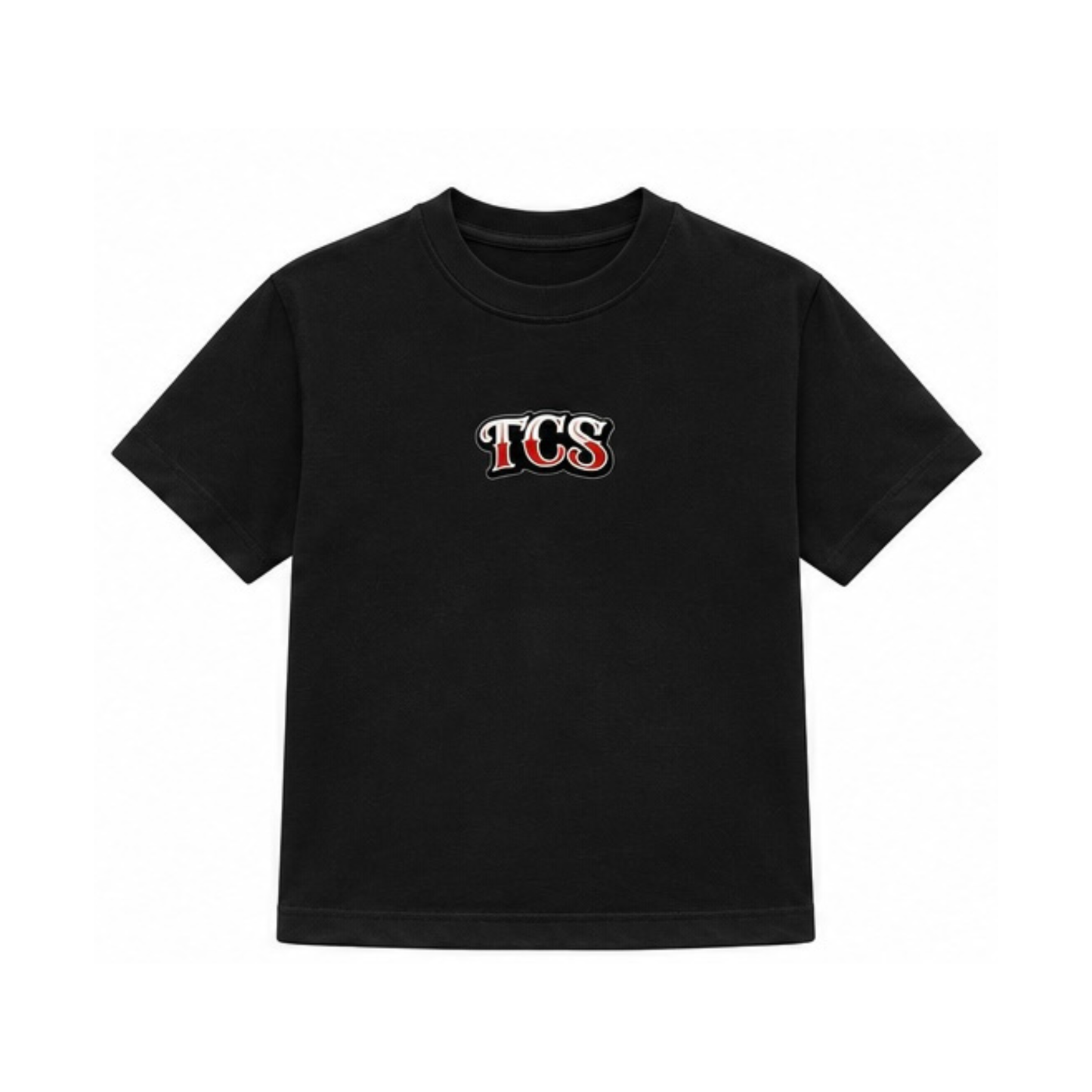 TCS Black Junior Graphic Tee