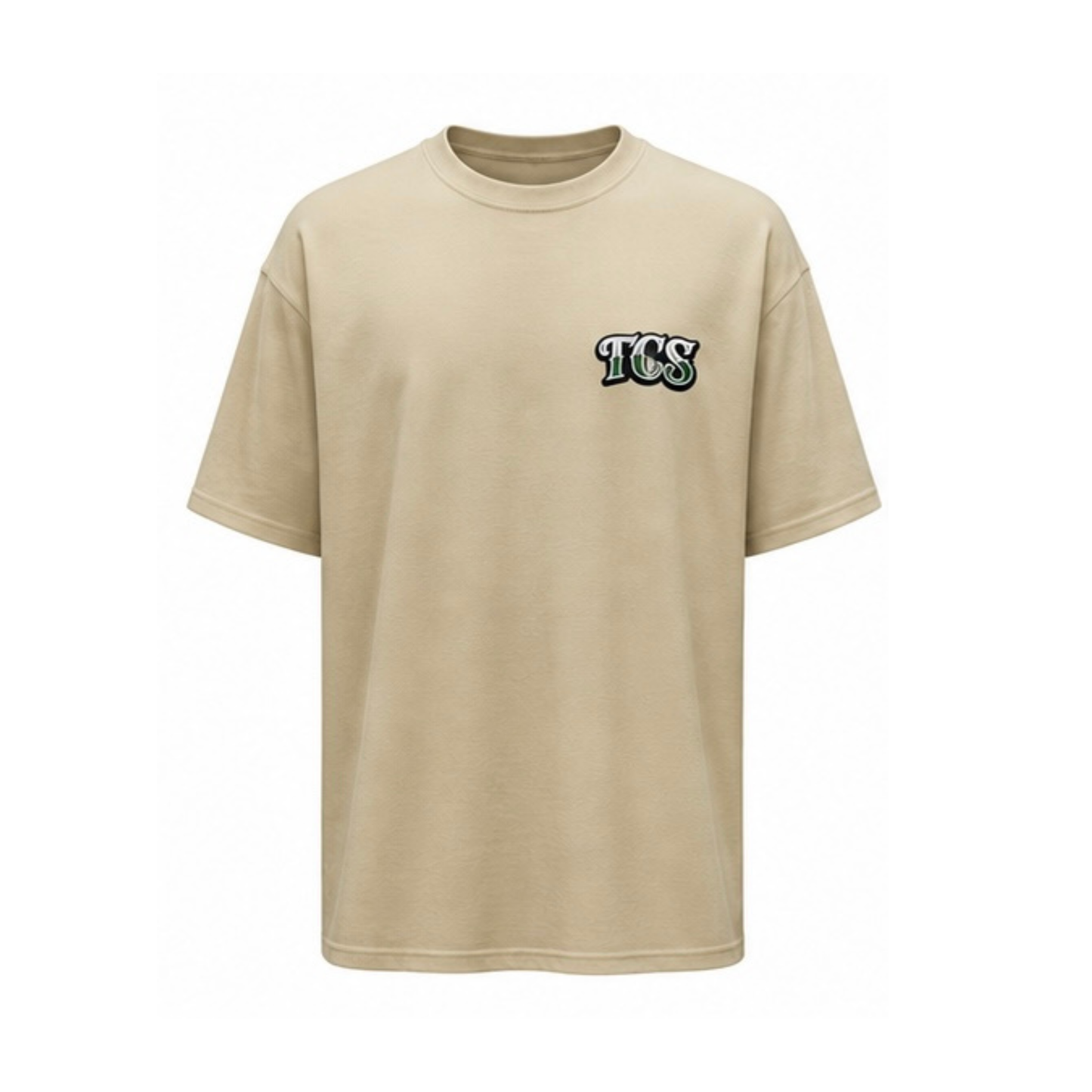 TCS Beige Graphic Tee