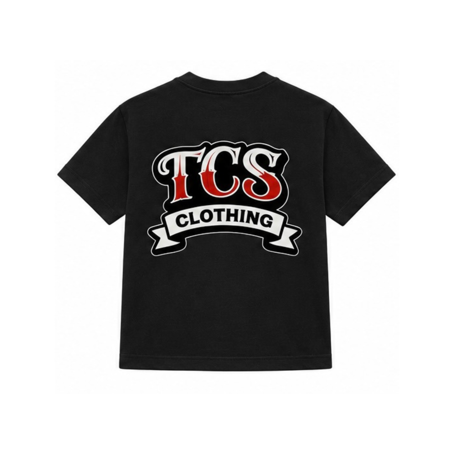 TCS Black Junior Graphic Tee