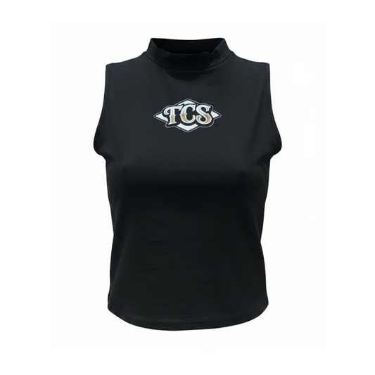TCS Black Graphic Vest