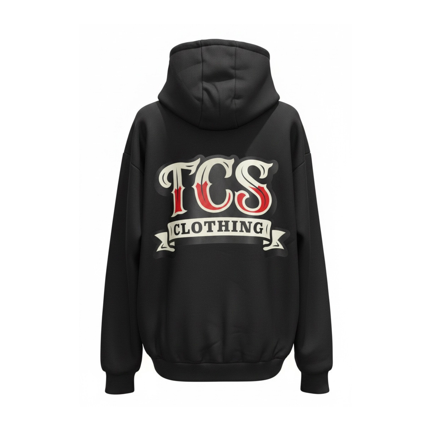 TCS Black Graphic Hoodie