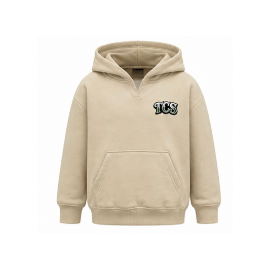 TCS Beige Toddler Graphic Hoodie