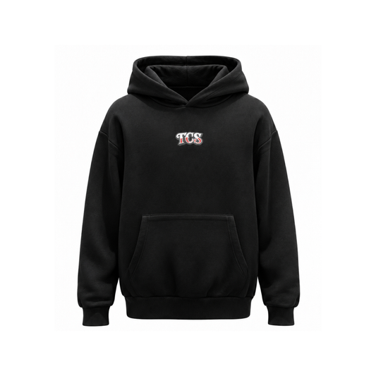 TCS Black Graphic Hoodie