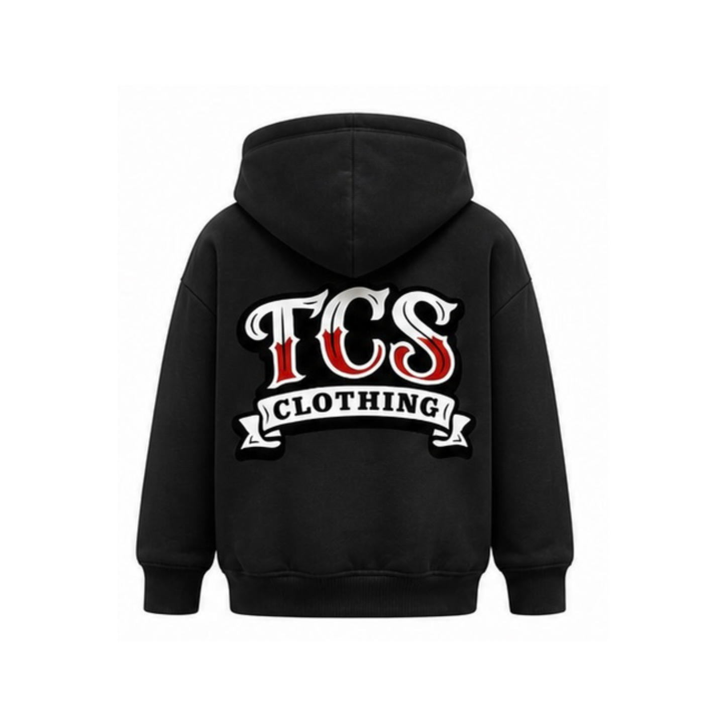 TCS Black Toddler Graphic Hoodie