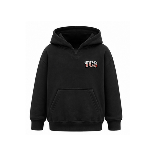 TCS Black Toddler Graphic Hoodie