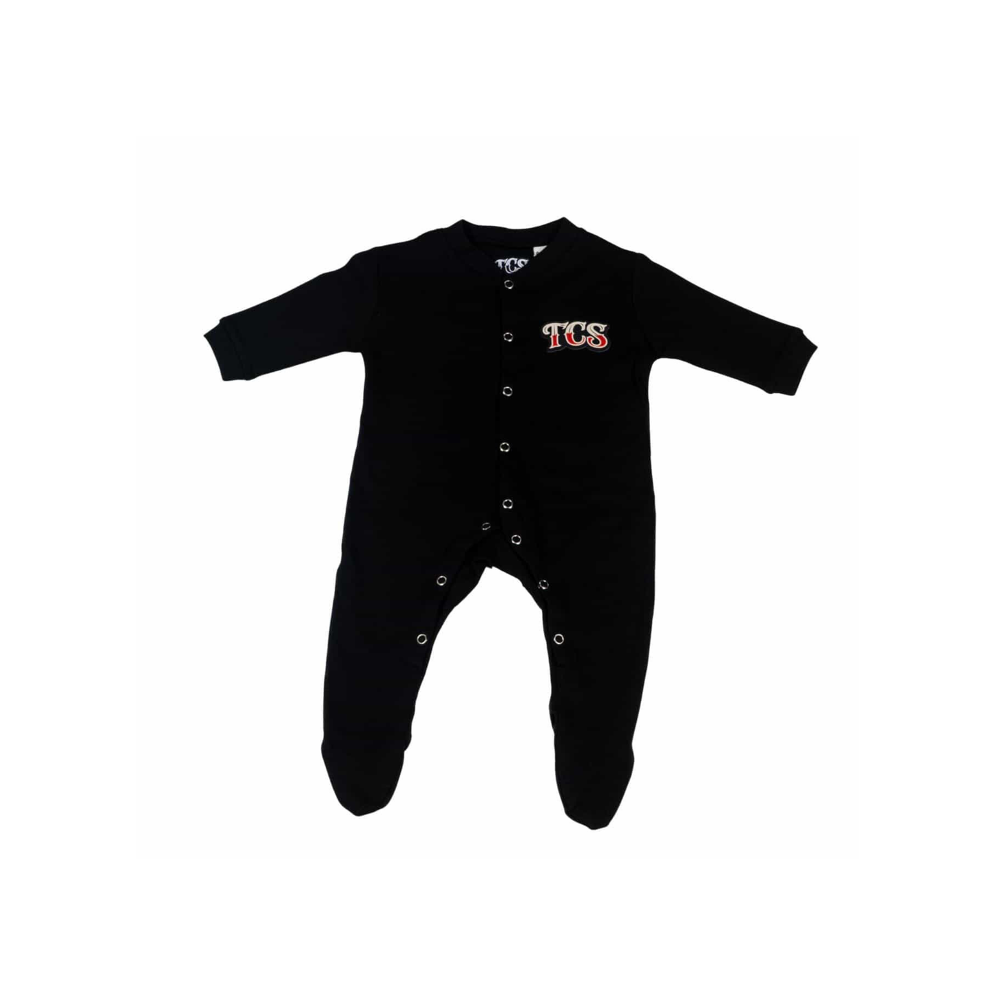 TCS Black Baby grow