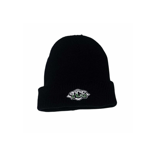 TCS Diamond Black Beanie